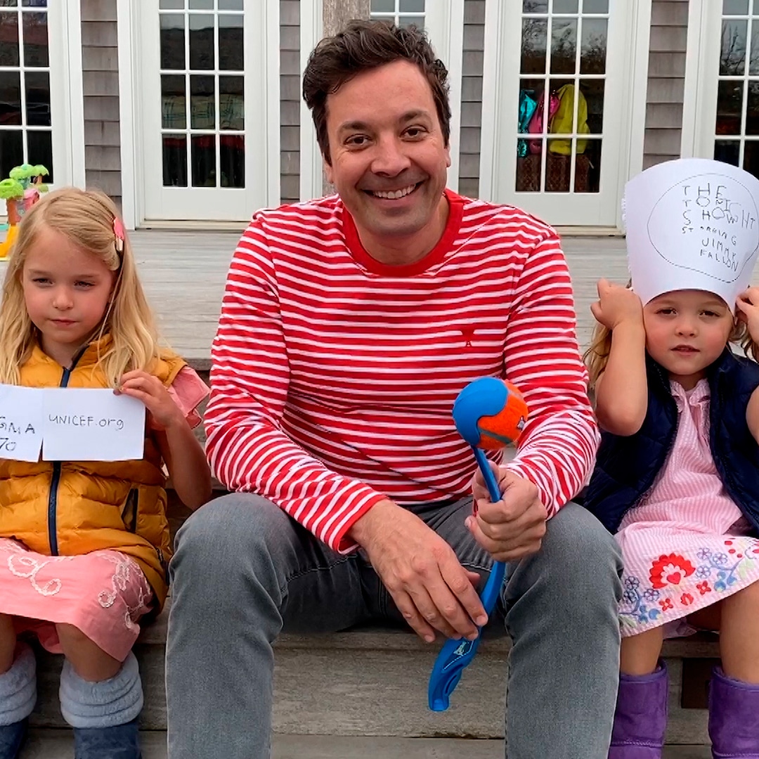 ¿Por qué Jimmy Fallon está enseñando a sus hijas a hablar español? – E!  la realidad